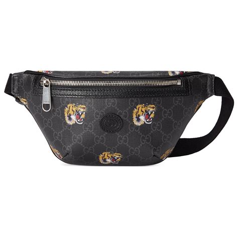 gucci supreme belt tiger|gucci supreme belt bag size.